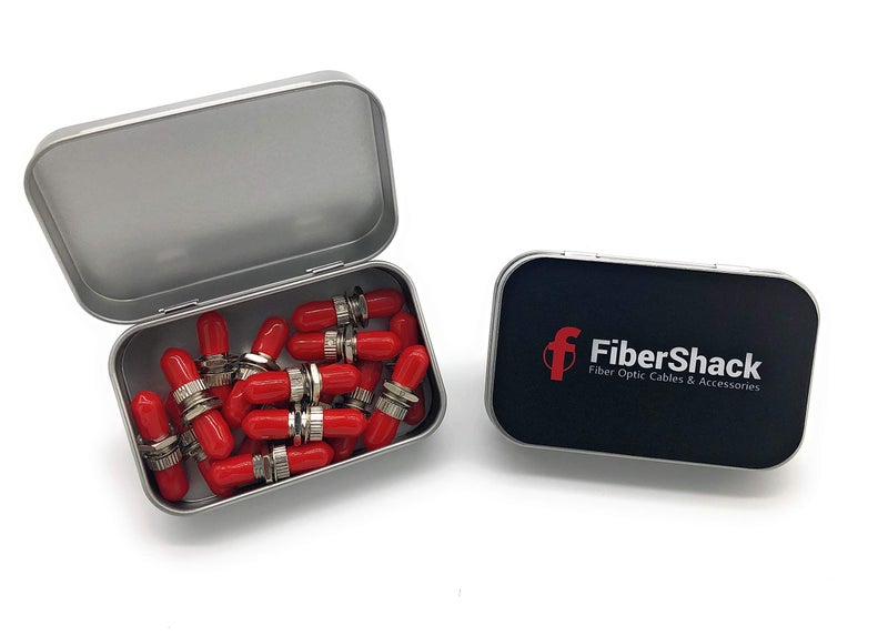 Fibershack ST to ST Fiber Coupler 15 Pack - Pre-Cleaned, Extending Single Mode Cables - Image 4